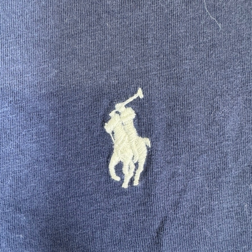 Polo Ralph Lauren Womens Navy Blue Short Sleeve Pony Logo T-Shirt Size S - Picture 5 of 11